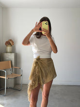 Load image into Gallery viewer, Gold Tasseled Sarong
