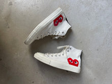 Load image into Gallery viewer, Converse x Comme des Garçons PLAY High Tops - UK 6
