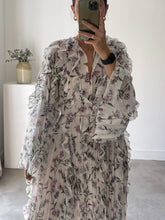 Load image into Gallery viewer, H&amp;M  x Giambattista Valli Floral Frill Dress
