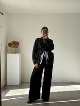 Load image into Gallery viewer, GAP Wool Blend Tie Striped Jacket
