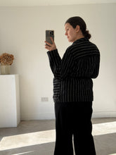 Load image into Gallery viewer, GAP Wool Blend Tie Striped Jacket

