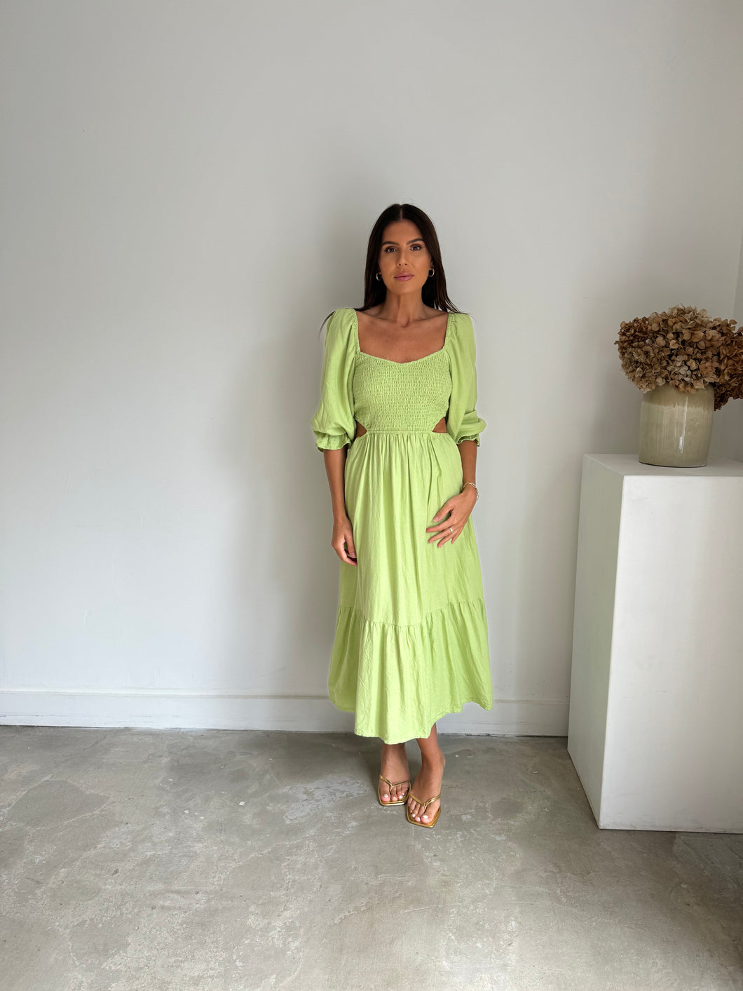 Green Midi Dress