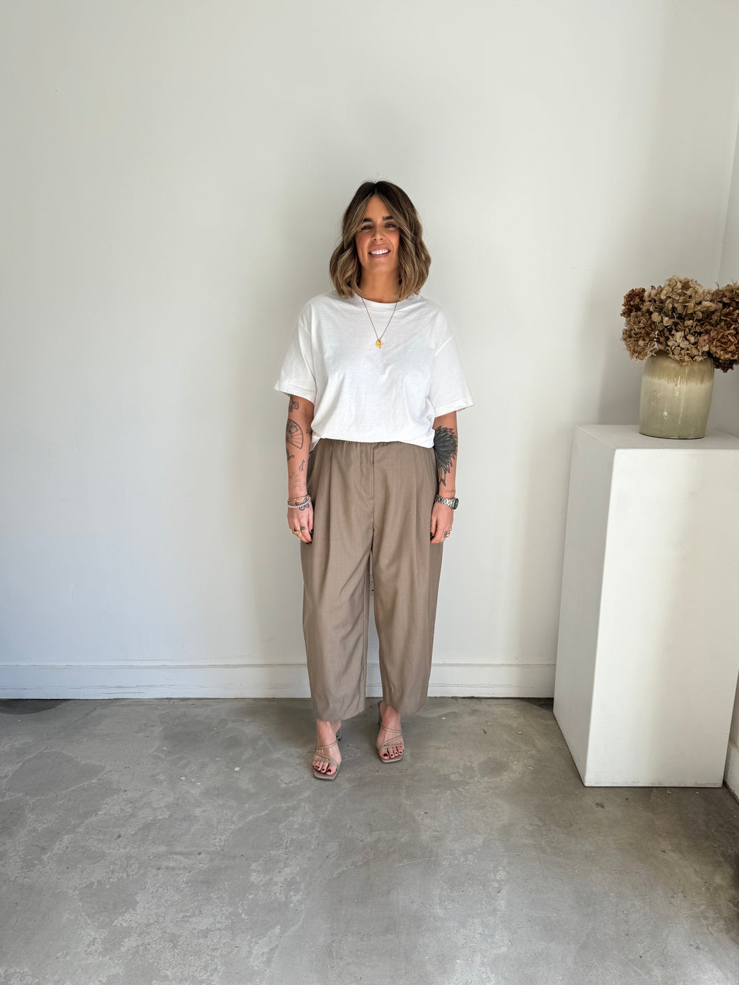 H&M Wool Blend Trousers