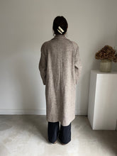 Load image into Gallery viewer, Vintage Herringbone Wool Coat
