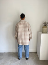 Load image into Gallery viewer, Whistles Checked Overshirt Wool Jacket
