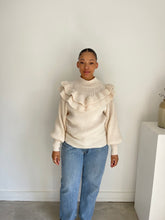 Load image into Gallery viewer, H&amp;M Frill Knitted Jumper
