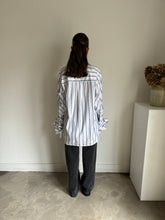 Load image into Gallery viewer, By Malene Birge Stripe Blouse NEW
