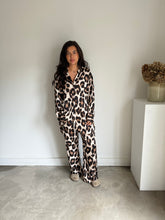 Load image into Gallery viewer, H&amp;M Leopard Satin 2 Piece NEW
