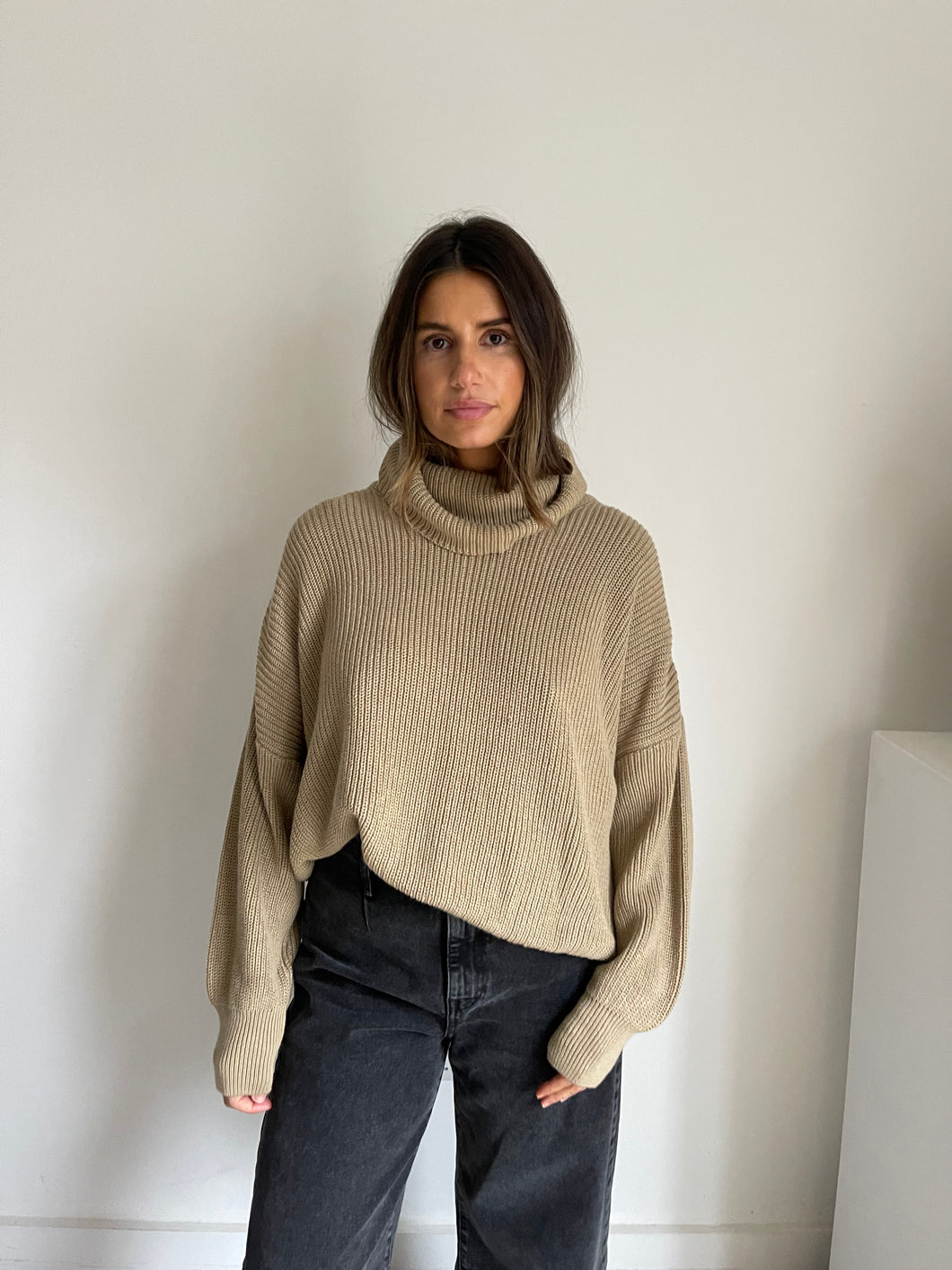 The Simple Folk Knitted Turtle Neck Jumper