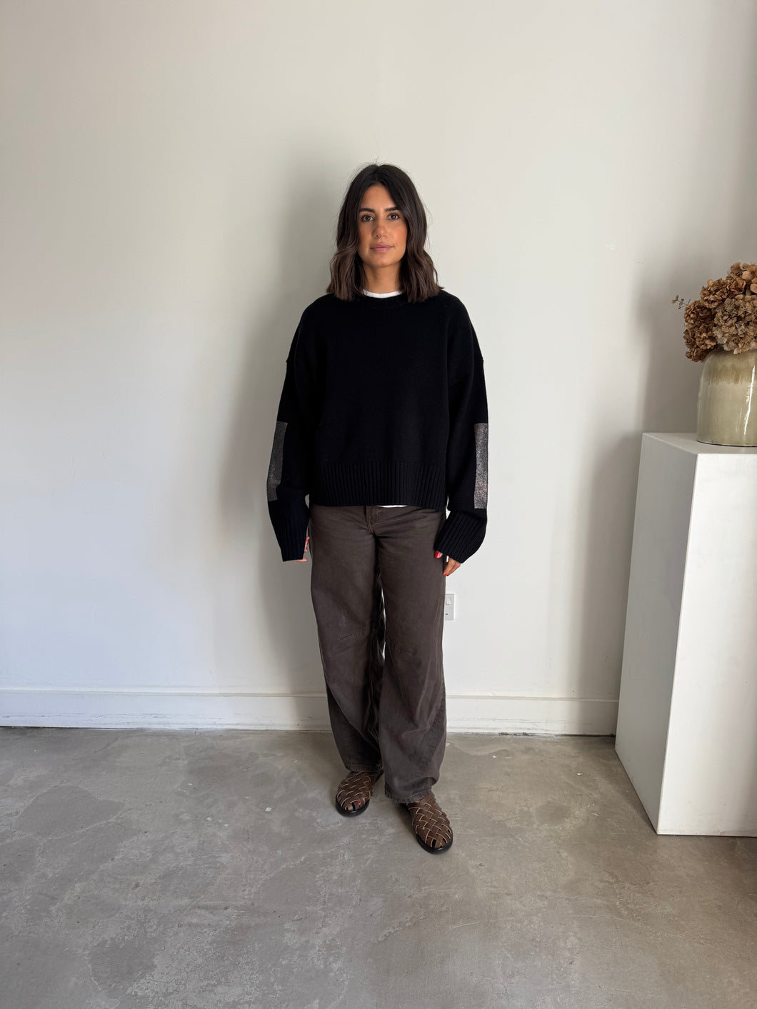 Hush Knitted Wool Jumper