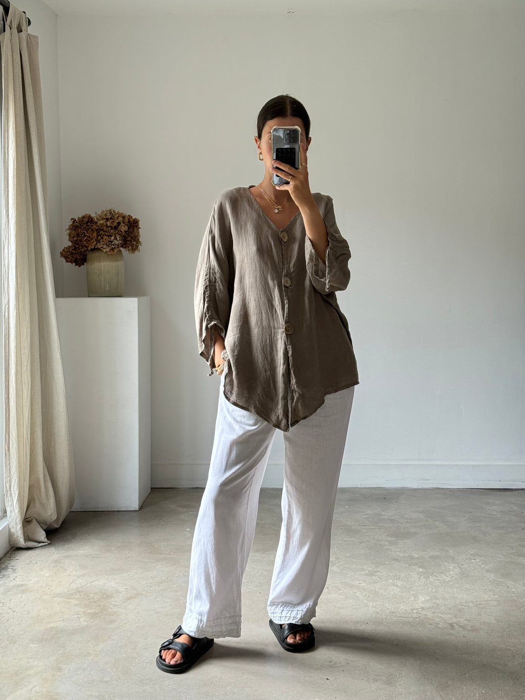 Linen Blouse