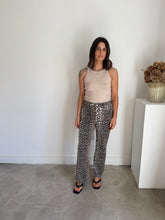 Load image into Gallery viewer, Ganni Leopard Jeans
