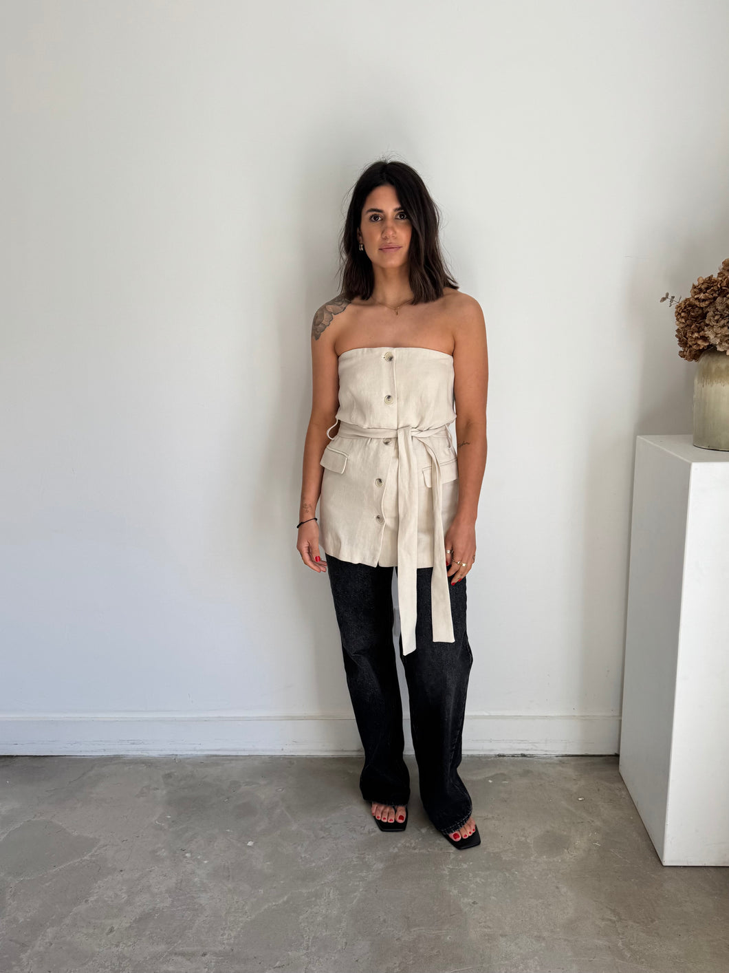 Zara Bandeau Top