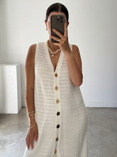 Load image into Gallery viewer, ME + EM Knitted Midi Cardigan Dress NEW
