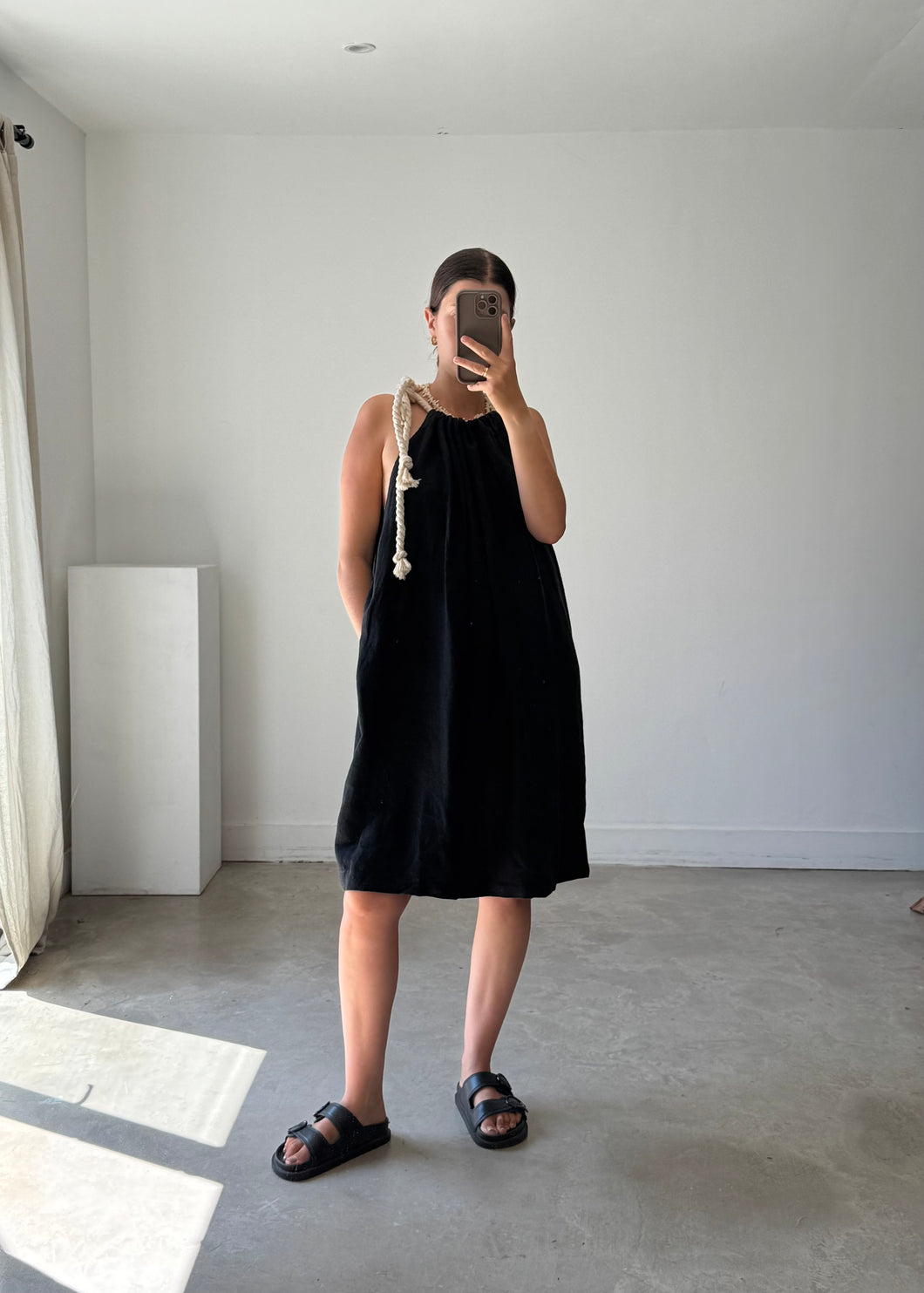 Jessica Lewis Linen Rope Dress