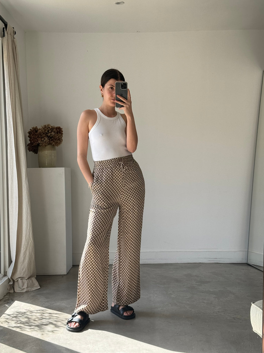 Zara Patterned Trousers