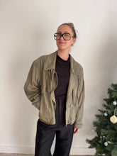 Load image into Gallery viewer, Vintage Suede Cropped Jacket
