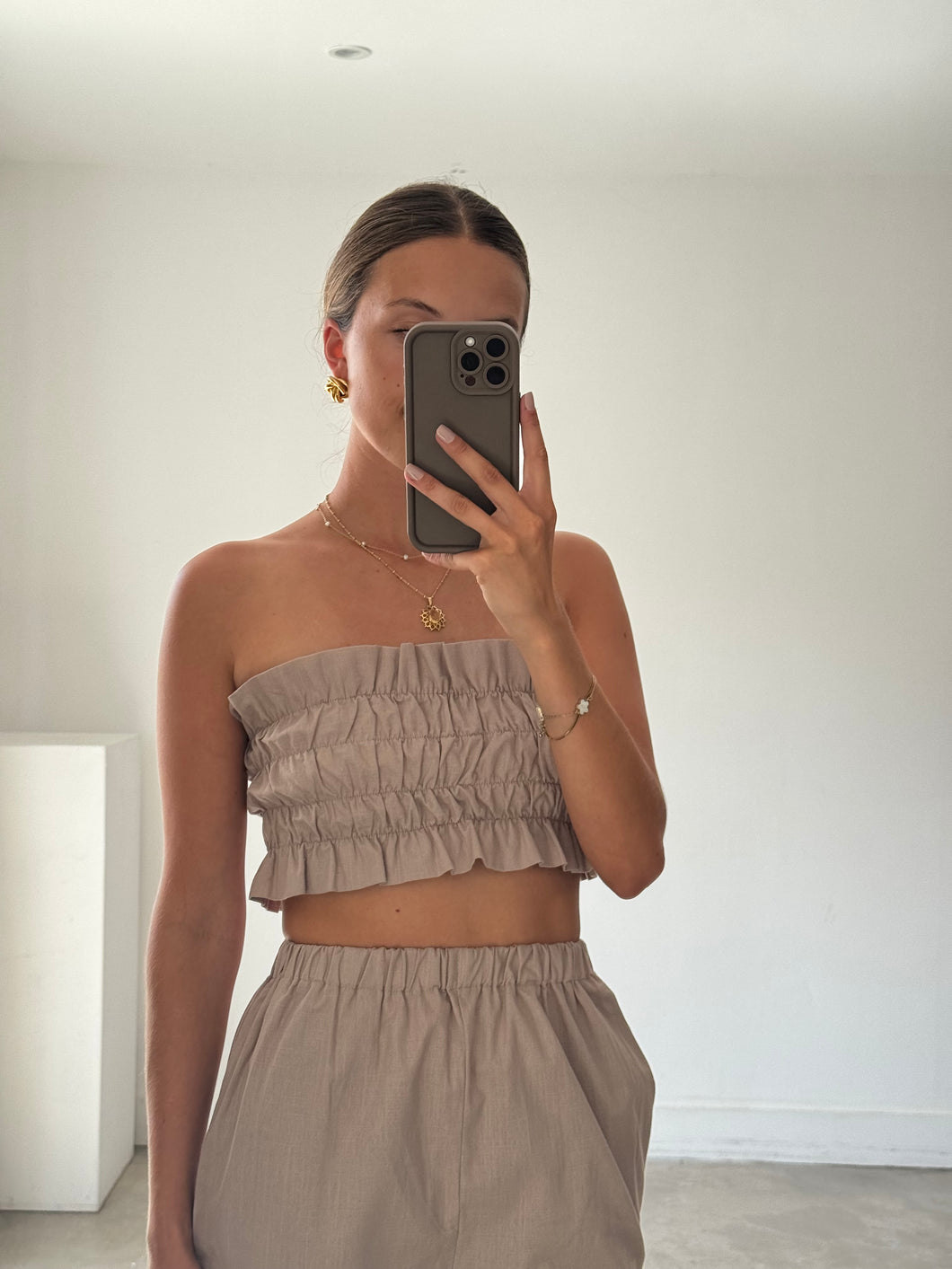 Pine & Treasure Bandeau Top