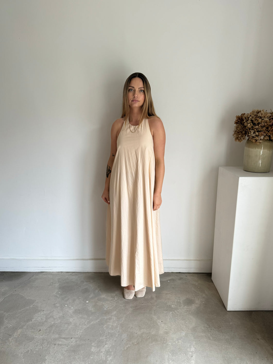 Zara Halter Neck Dress - S