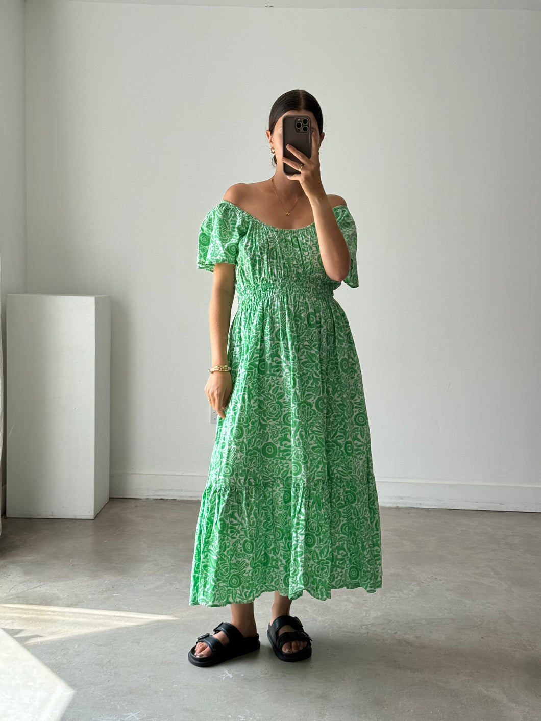 Pink City Prints Dress