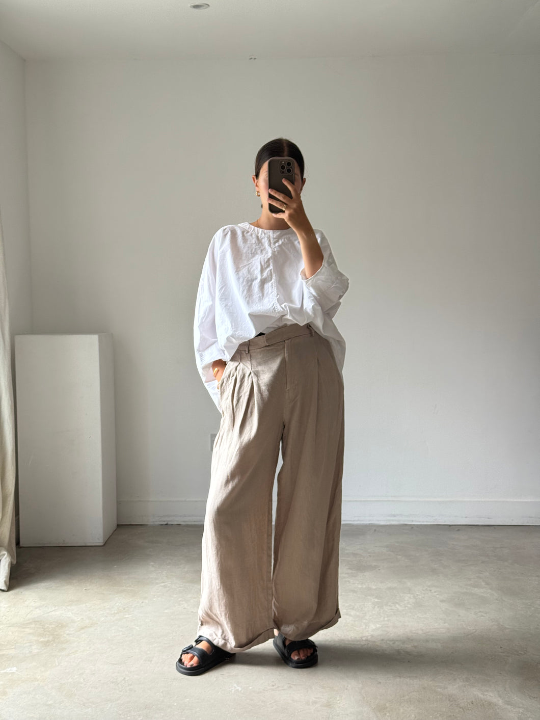 Free People Linen Trousers