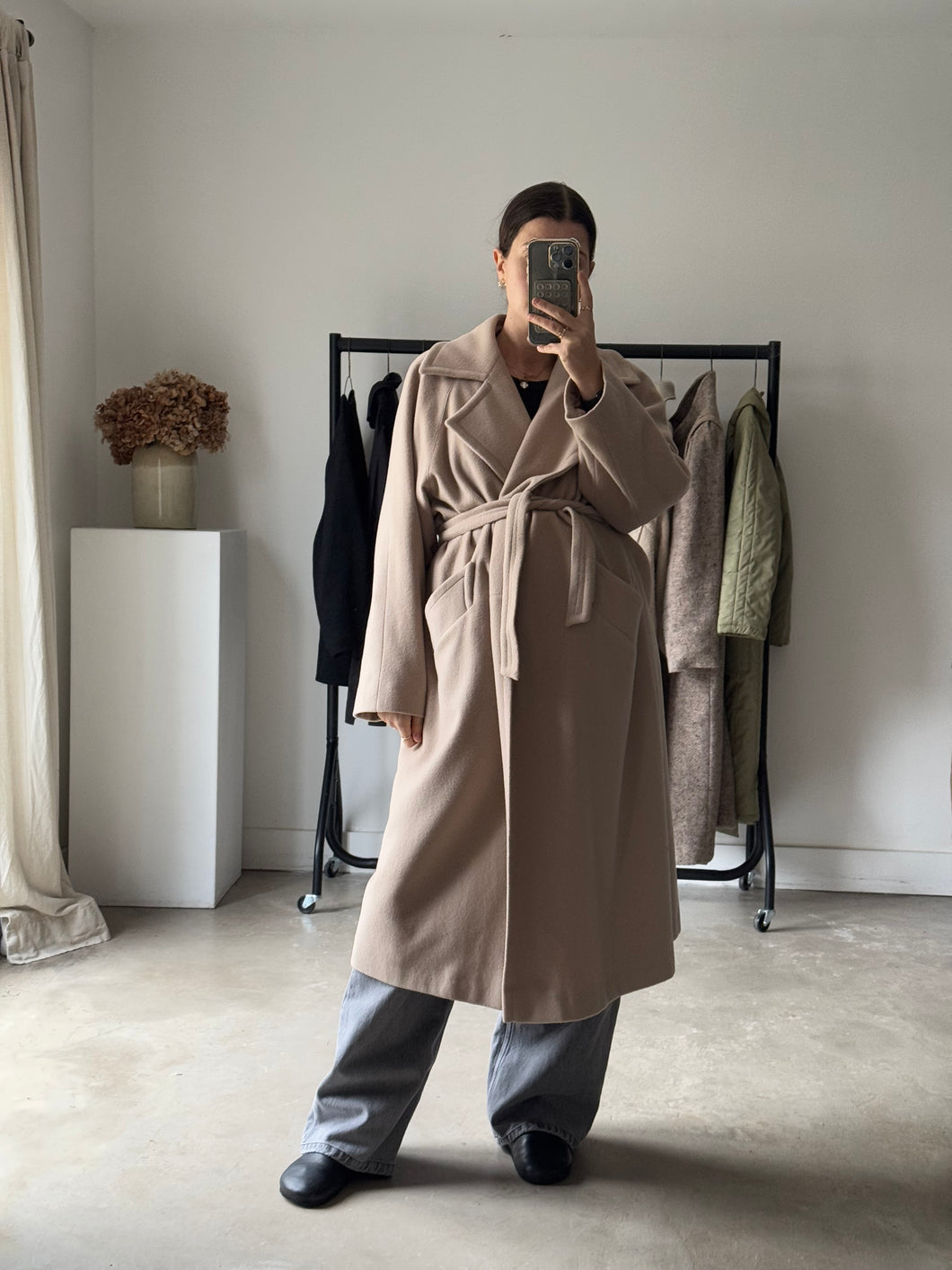 Vintage Wool / Cashmere Blend Coat