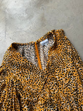 Load image into Gallery viewer, Ganni Leopard Print Collar Dress
