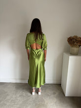 Load image into Gallery viewer, Asos Satin Open Back Dress
