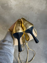 Load image into Gallery viewer, Marni Gold Heels NEW - UK 7
