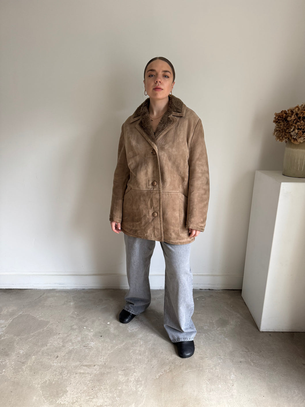 Vintage Suede Coat