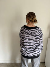 Load image into Gallery viewer, RE/DONE Zebra Wool Cardigan
