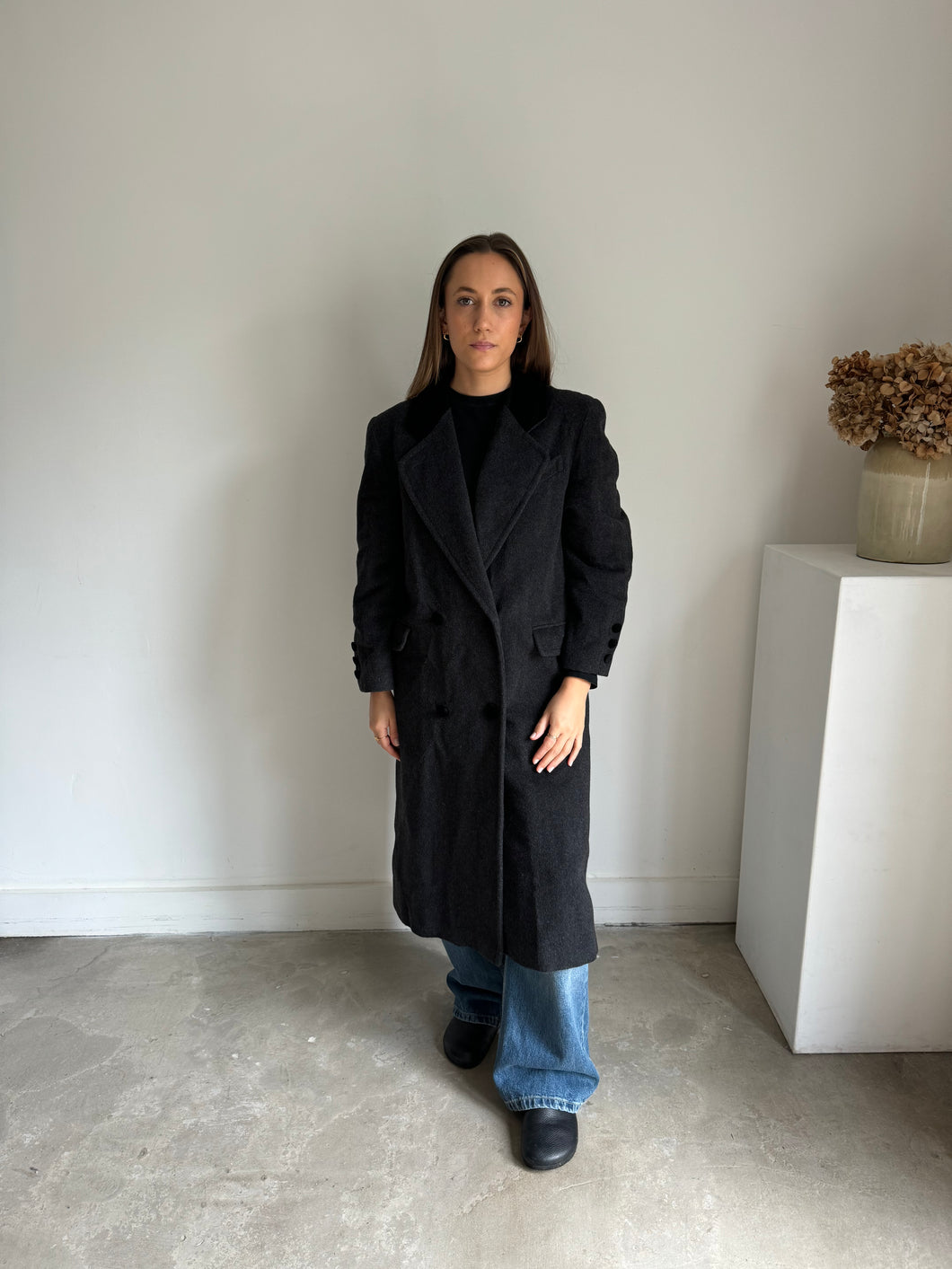 Vintage St Michael Wool Coat