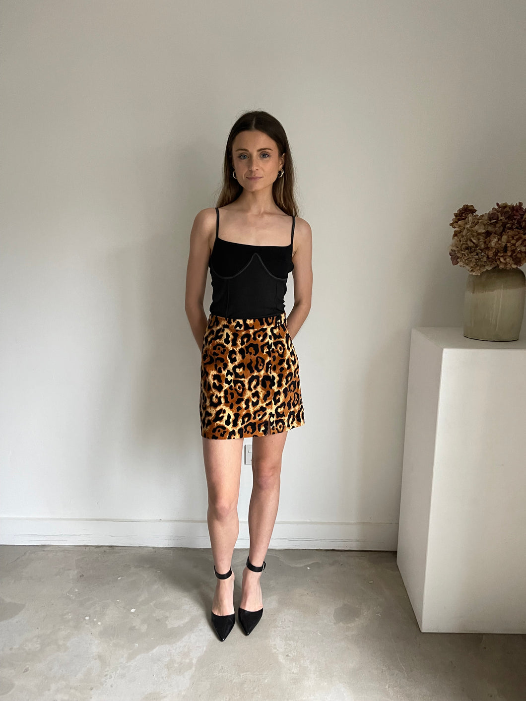 Kitri Leopard Skirt