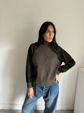 Load image into Gallery viewer, Zara Knitted  Khaki Jumper
