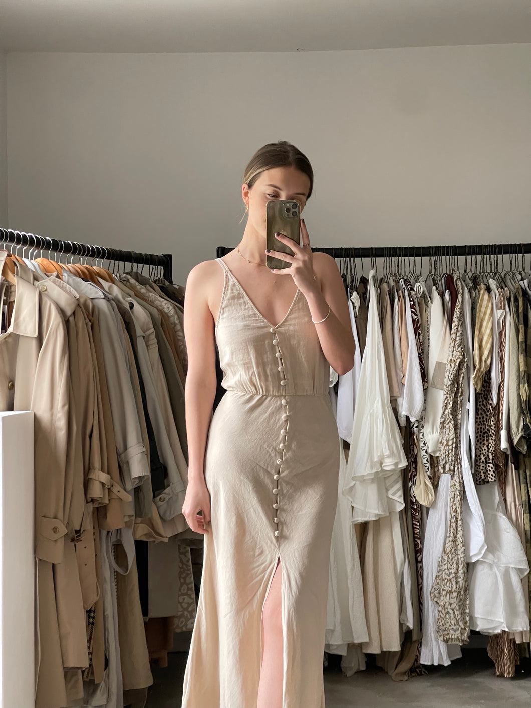 Zara Linen Dress NEW