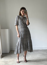 Load image into Gallery viewer, Checked Midi Dress
