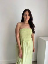 Load image into Gallery viewer, Linen Bandeau Dress
