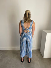 Load image into Gallery viewer, Asos Gingham Open Back Jumpsuit
