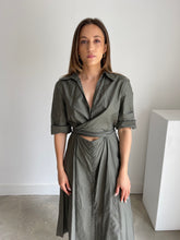 Load image into Gallery viewer, Jigsaw Wrap Dress
