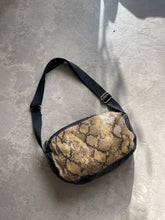 Load image into Gallery viewer, Vintage Prada Snakeskin Nylon Bag
