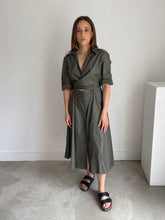 Load image into Gallery viewer, Jigsaw Wrap Dress
