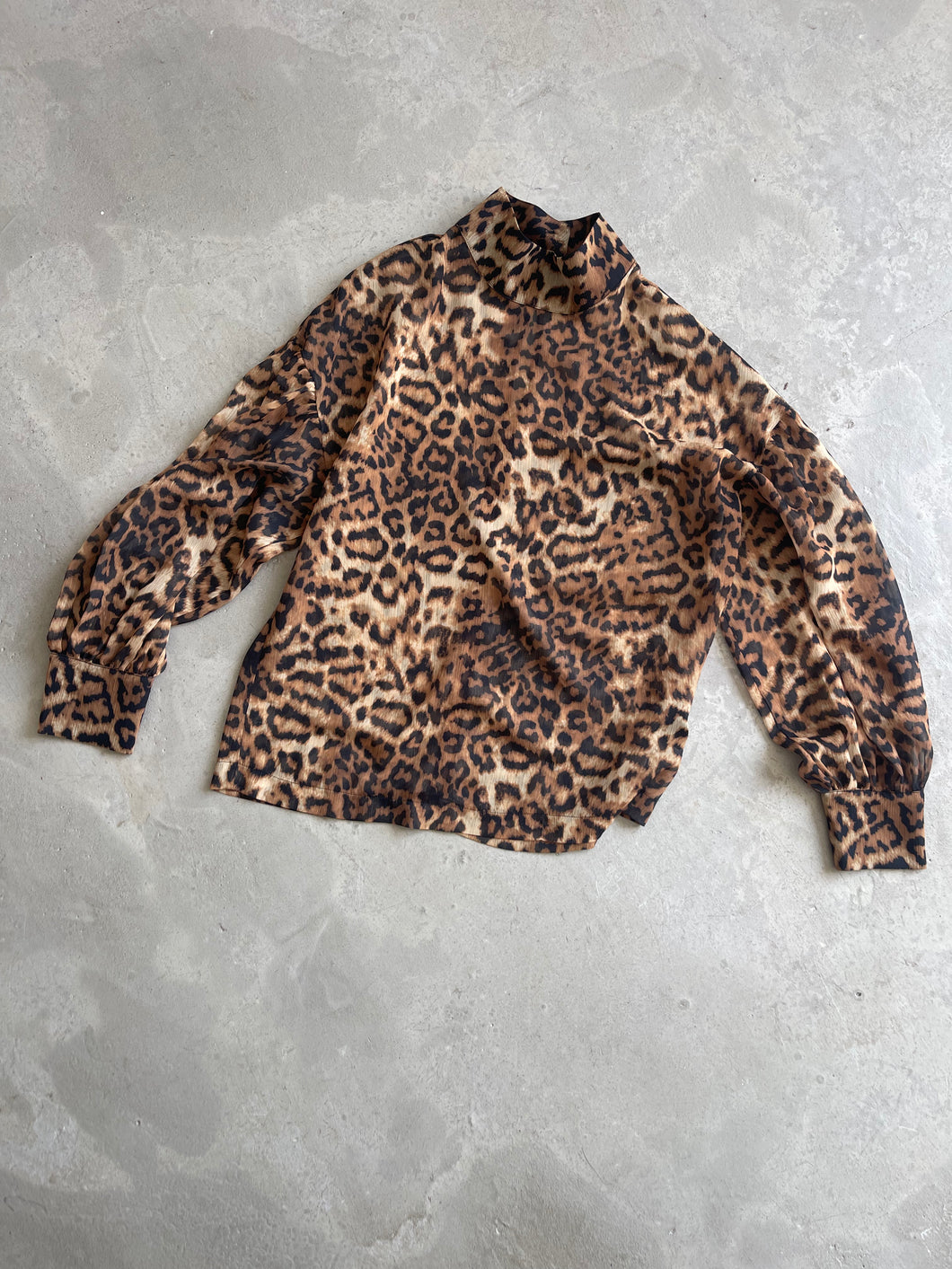H&M Leopard Blouse