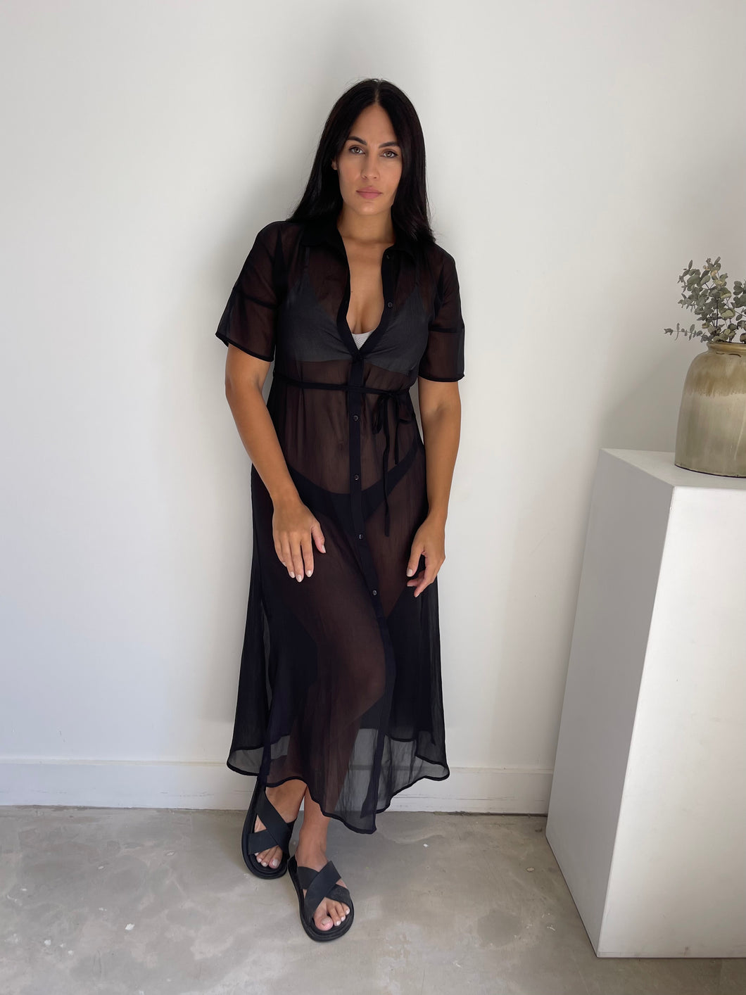 Topshop Sheer Dress NEW