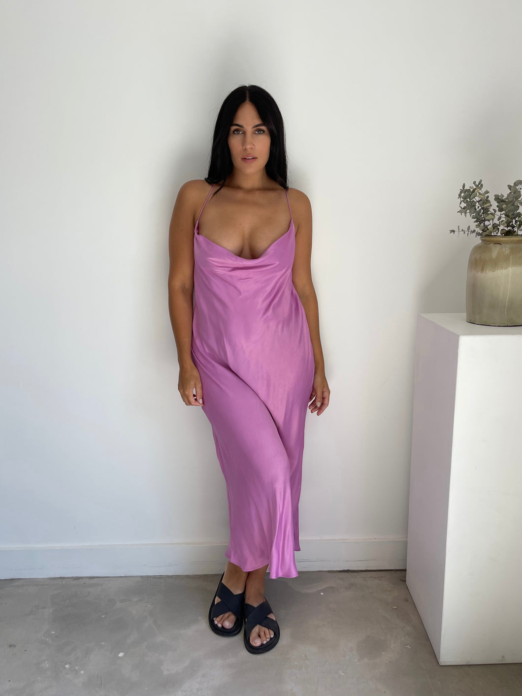 Zara Satin Dress NEW