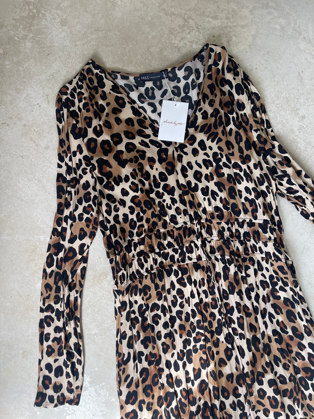 M&S Midi Leopard Dress