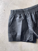 Load image into Gallery viewer, Topshop Real Leather Shorts

