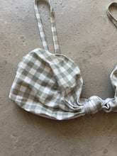 Load image into Gallery viewer, Object Gingham Bikini Top
