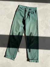 Load image into Gallery viewer, Vintage Green Levis
