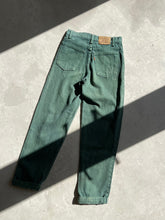 Load image into Gallery viewer, Vintage Green Levis
