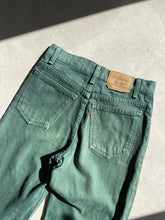 Load image into Gallery viewer, Vintage Green Levis
